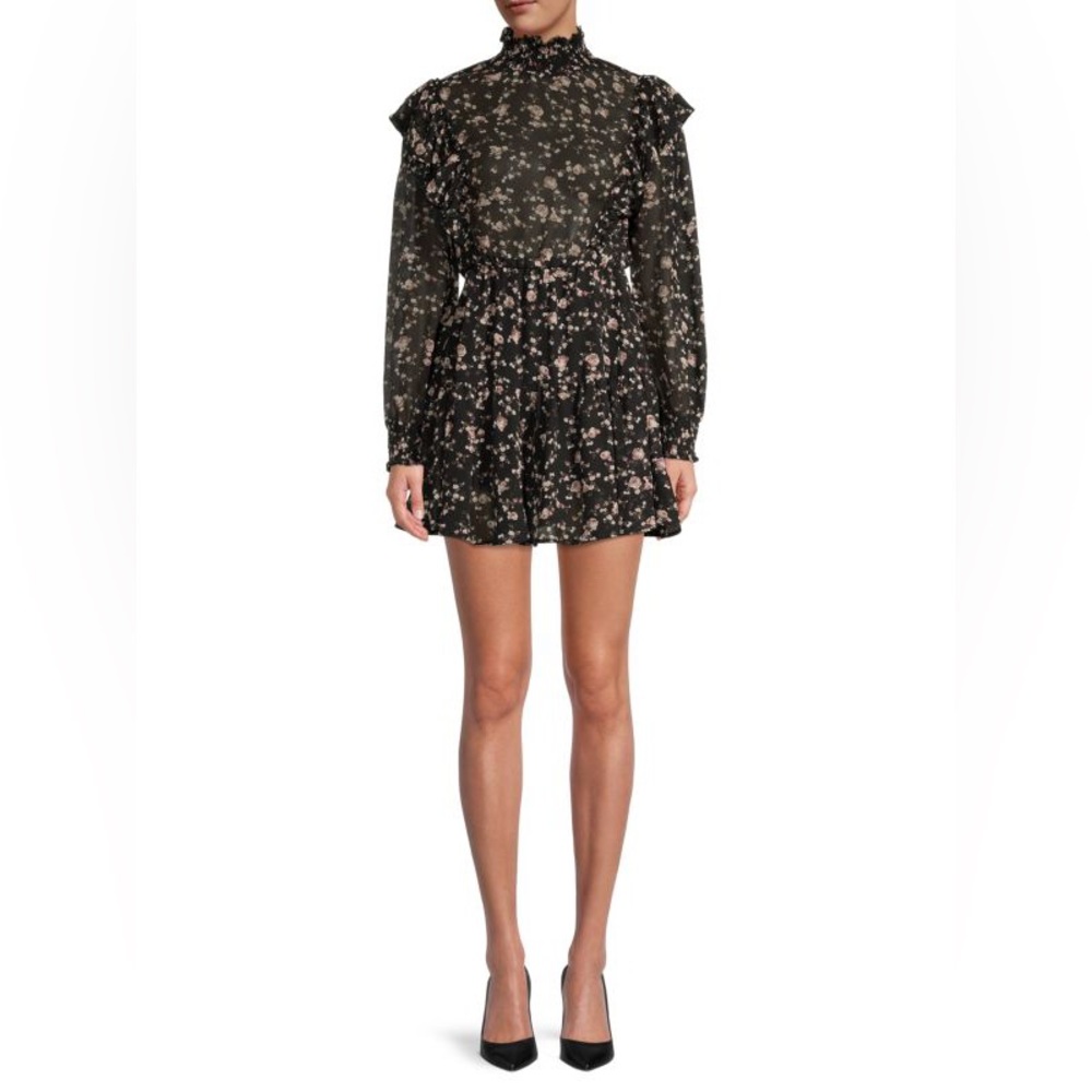 Saks Fifth Avenue | Floral Print Chiffon Dress
